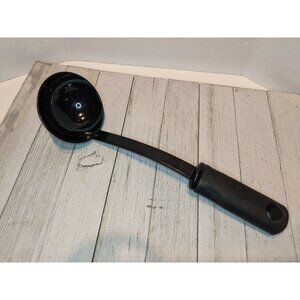 Oxo Good Grips Nylon Plastic Ladle Black Handle 12"